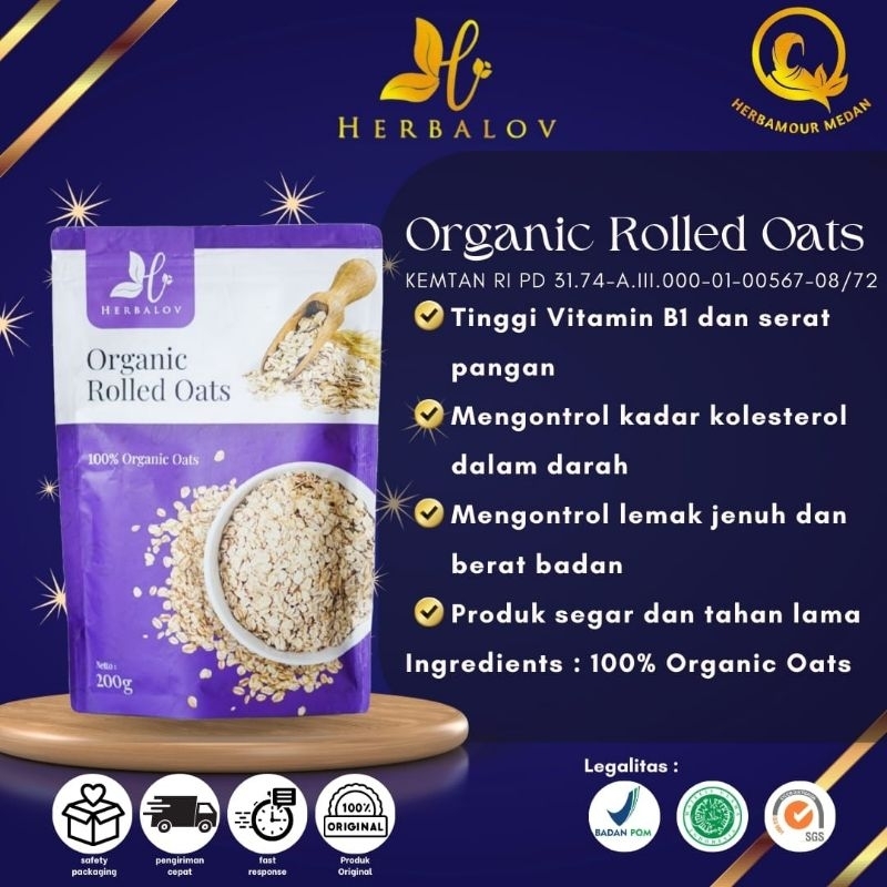 

Organic Rolled Oats