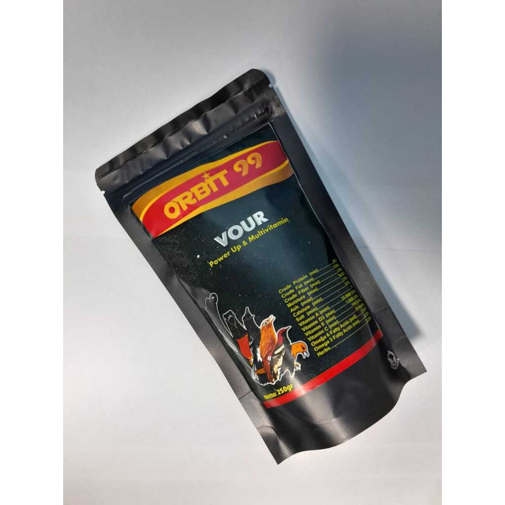 orbit99 pakan burung plus suplemen multivitamin