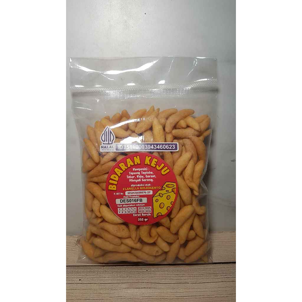 

Flanella Bidaran Keju 250gr