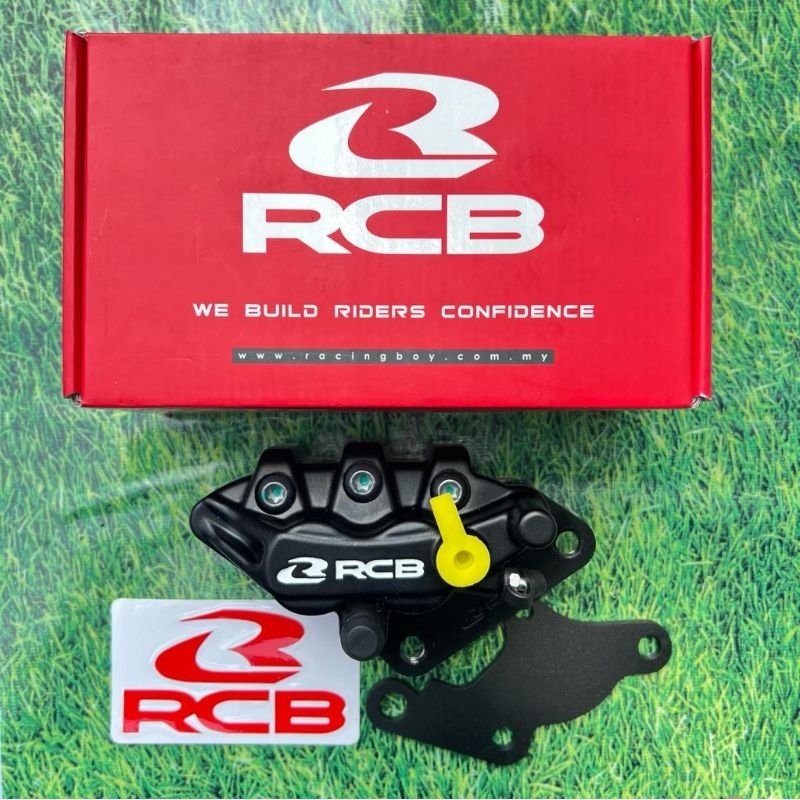 kaliper RCB kanan caliper pala babi RCB original set breket besi 300mm pnp fiz r jupiter z kyb fiz r