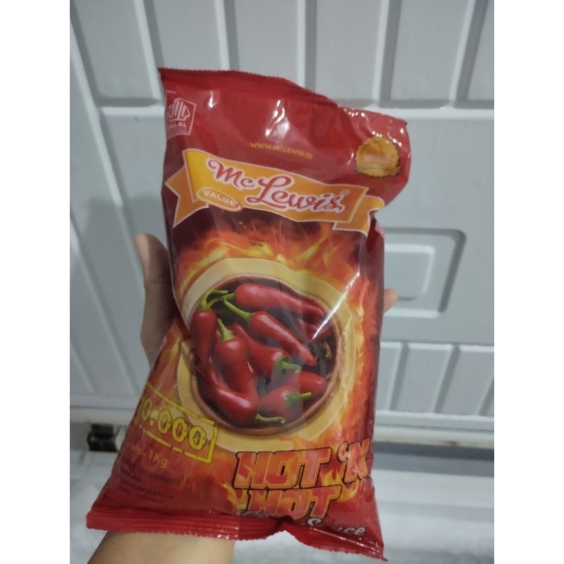 

Mclewis Hot n Hot Chili Saos uk 900 gr