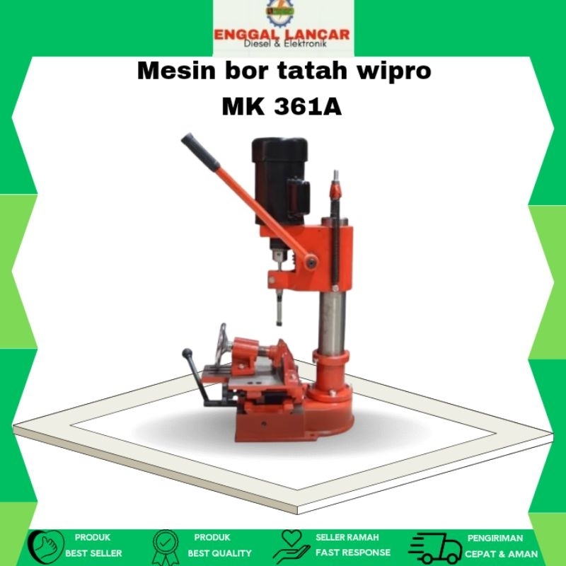 mesin bor tatah wipro MK361A.