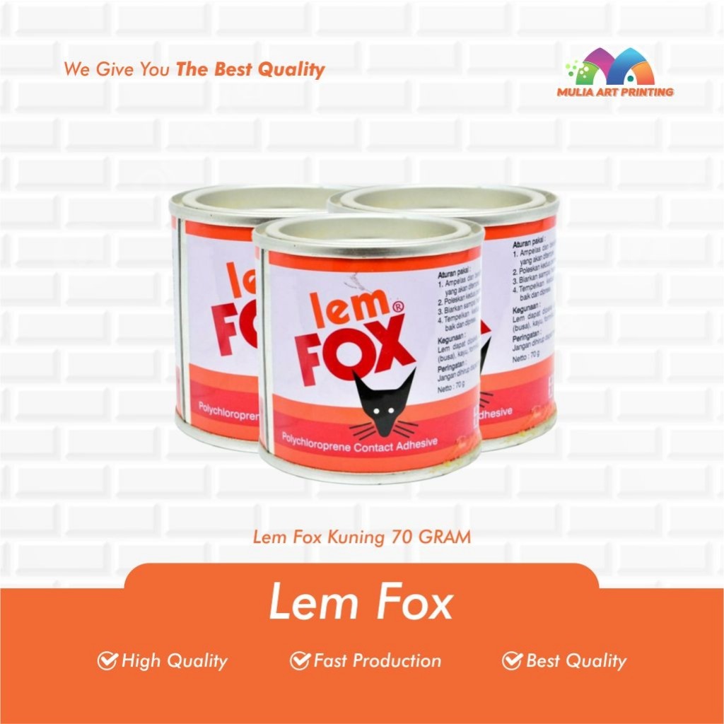 

LEM FOX KALENG 70 gr