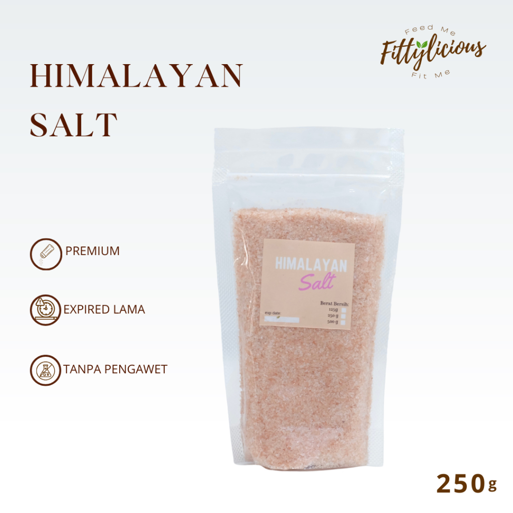 

Himalayan Salt 250 gr / Garam Himalaya