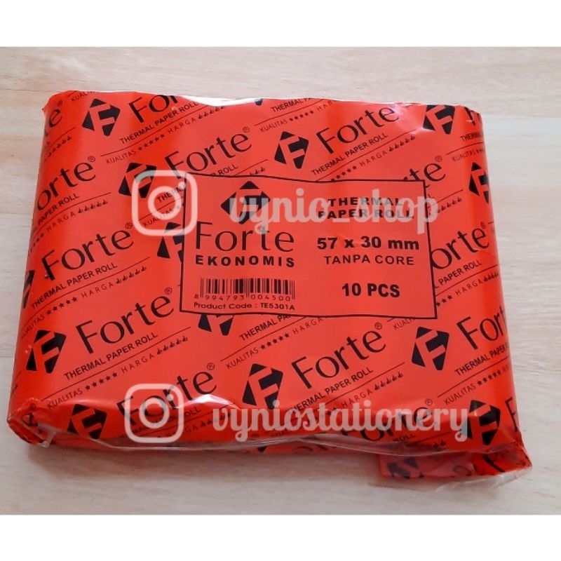 

KERTAS THERMAL FORTE 57×30 MM EKONOMIS