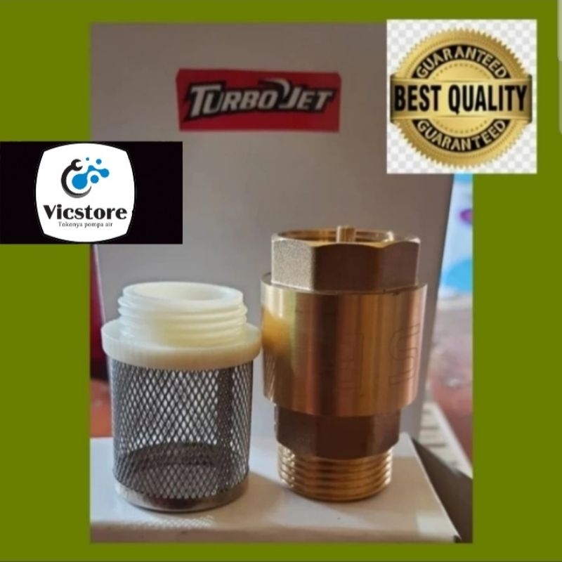 Tusen klep kuningan mata jet pump pompa air Airlux db jetpump