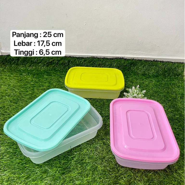 [ 3 PCS & 6 PCS ] Tempat Penyimpanan Toples Donat Food Container Serbaguna Sealware Kotak Donat Pers