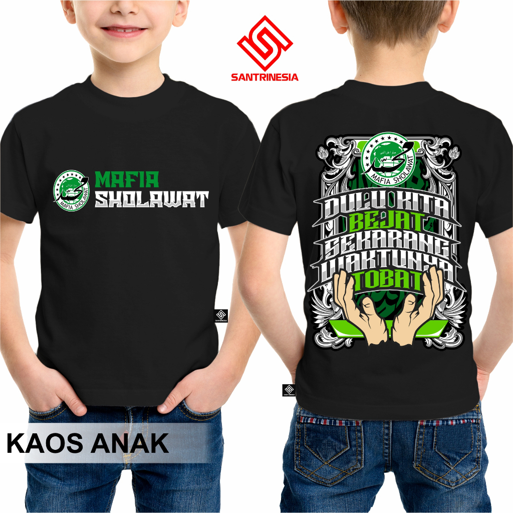 Santrinesia Kaos Bayi & Anak Mafia Sholawat Mafis Nusantara Abah Ali Gondrong Pecinta Sholawat Santr