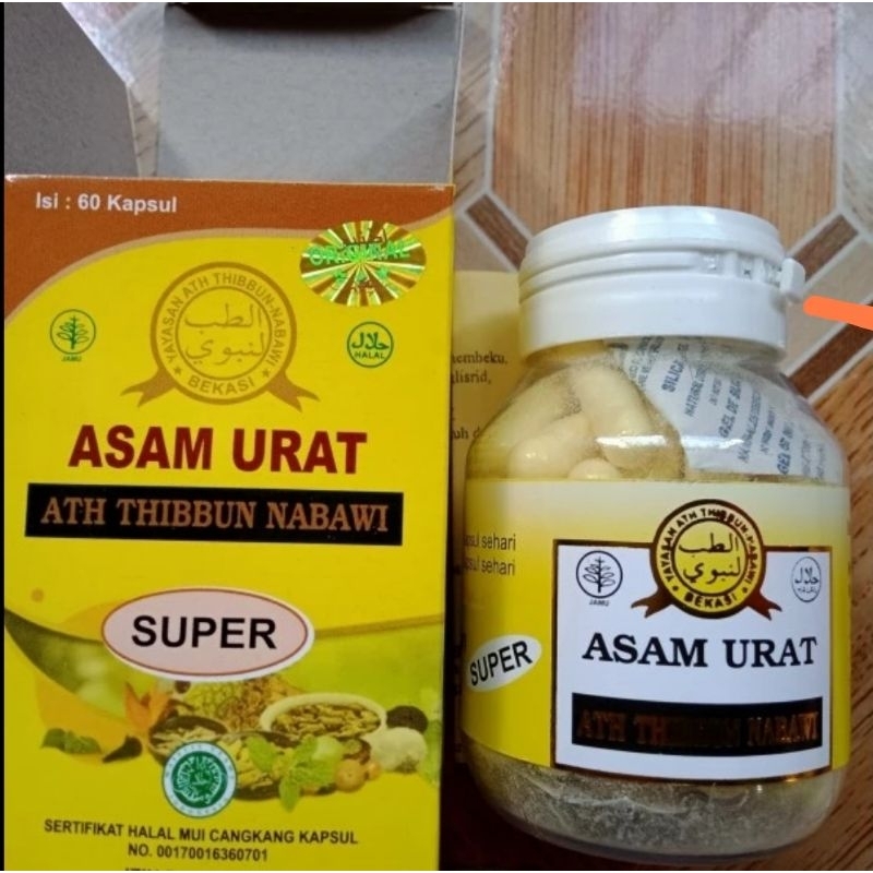 ATH thibbun Nabawi Obat Asam Urat Herbal Obat Asam Urat Ampuh Ath Thibbun Nabawi Obat Asam Urat Herbal BPOM Halal