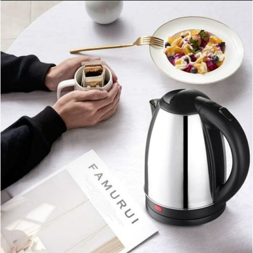 Teko Listrik Pemanas Air Otomatis 2L / Teko Listrik Otomatis