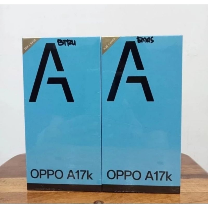 Oppo A17K Ram3/64Gb Original & Bergaransi Resmi Oppo