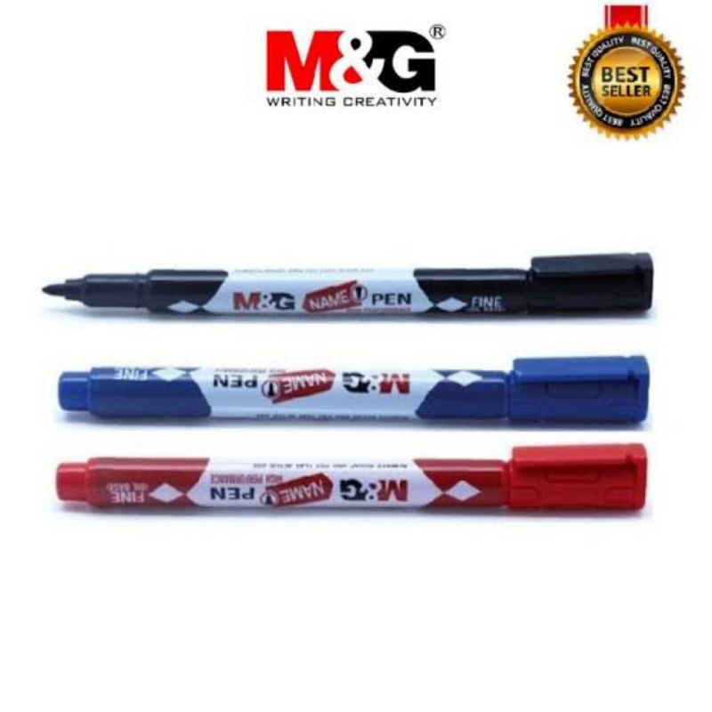 

M&G NAME PEN PERMANENT MARKER PEN SPIDOL PERMANEN
