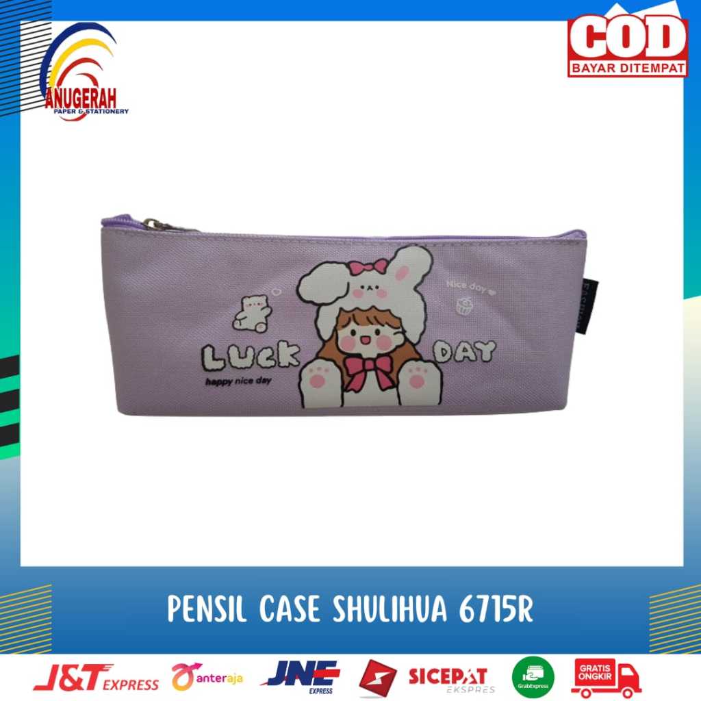 

PENSIL CASE RESLETING SHULIHUA 6715R (PCS)