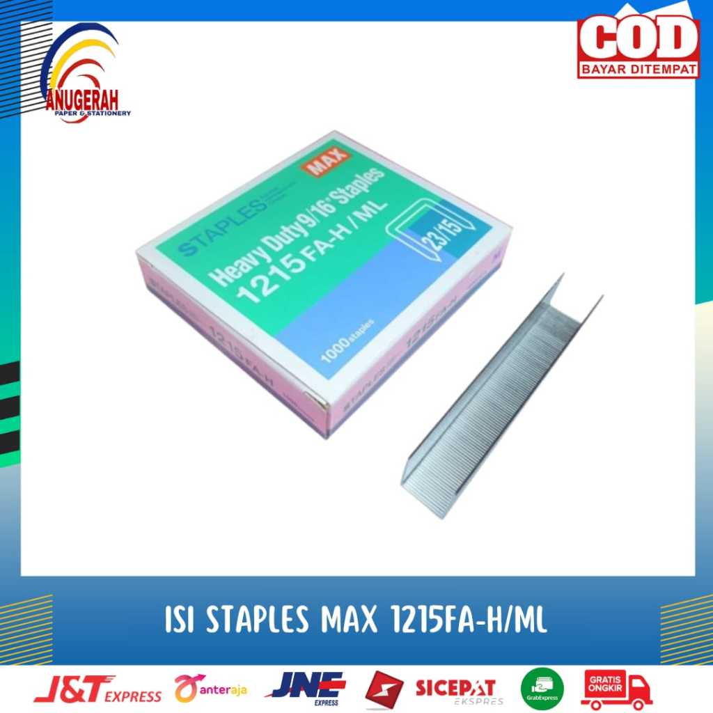 

ISI STAPLES MAX NO 1215FA-H (PCS)