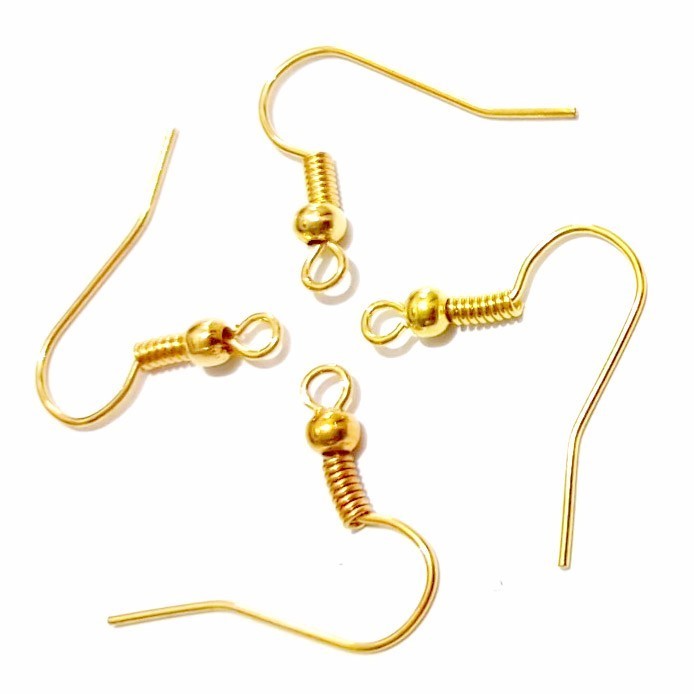 Kaitan anting isi 48 bahan anting bahan aksesoris