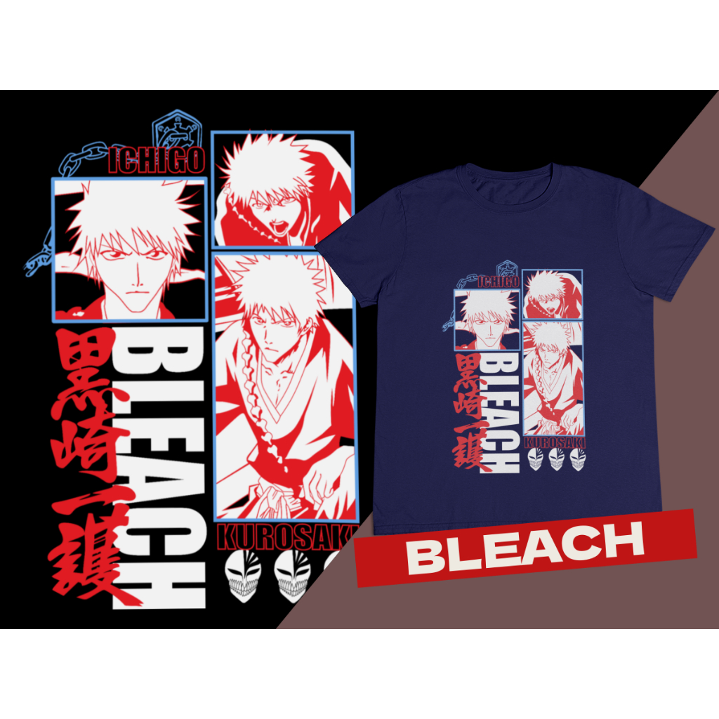 Kaos anime distro BLEACH