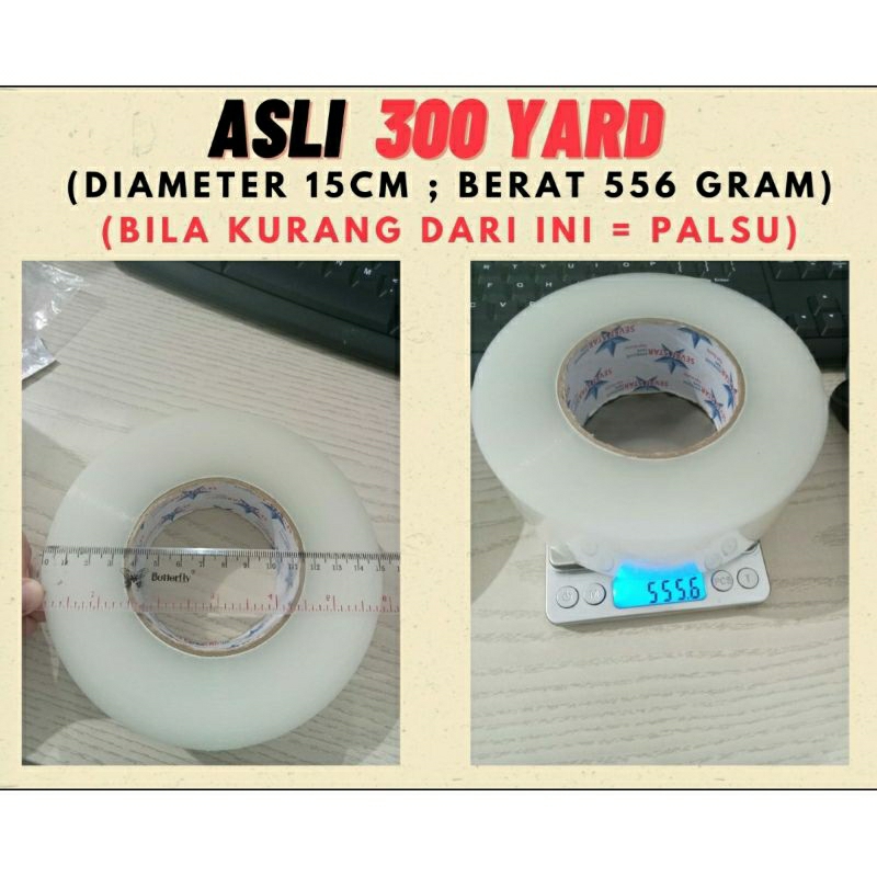 

Lakban Besar 2 inc 300 yard