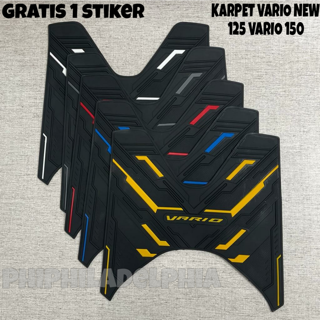 NEW IMPORT ALAS KAKI VARIO 125 VARIO 150 NEW TERBARU TAHUN 2018 -2023 KARPET KESET MOTOR HONDA VARIO