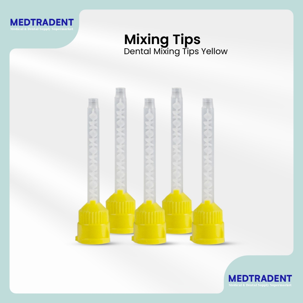 Dental Mixing Tip Yellow Oral Eceran