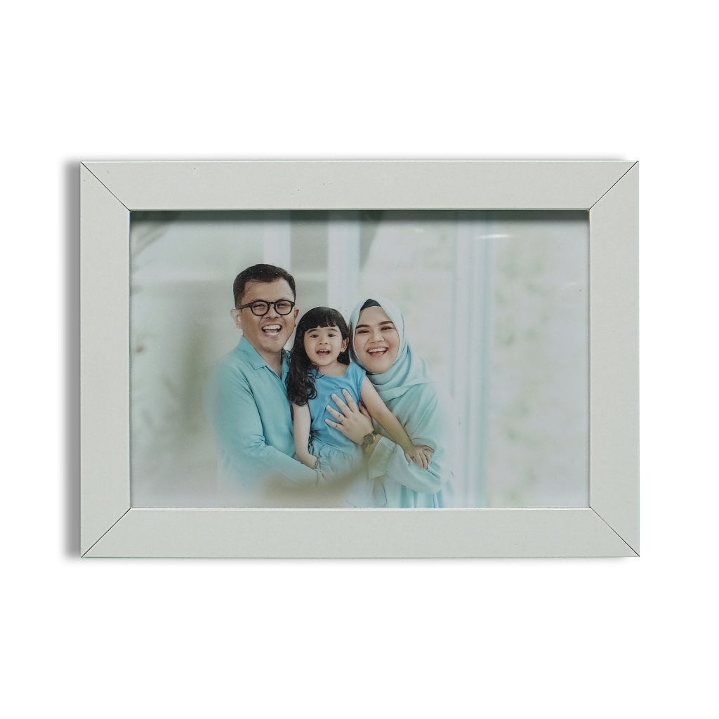 Bingkai 4R Putih - Frame Foto Minimalis Alto