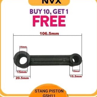 Best seller Stang piston conecting rood GSH11 DZG1 AZG1 dongcheng q Premium Harga Murah