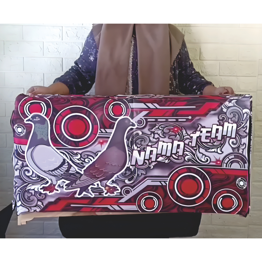KERODONG DONGDANG SANGKRIP MERPATI DESAIN CUSTOM SABLON FULL PRINTING