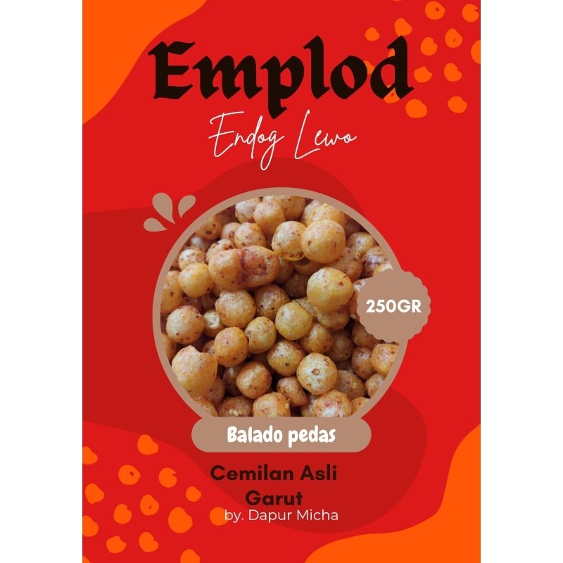 

Emplod (Endog lewo) khas Garut 250gr