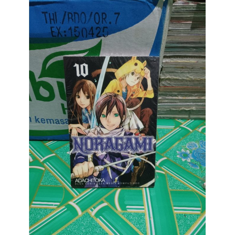komik noragami 10 segel / komik noragami vol 10 segel