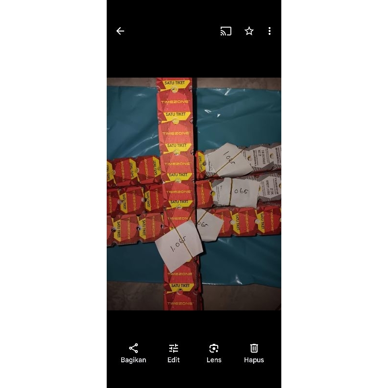 Tiket Timezone 1000+ bonus 50Tiket lagi