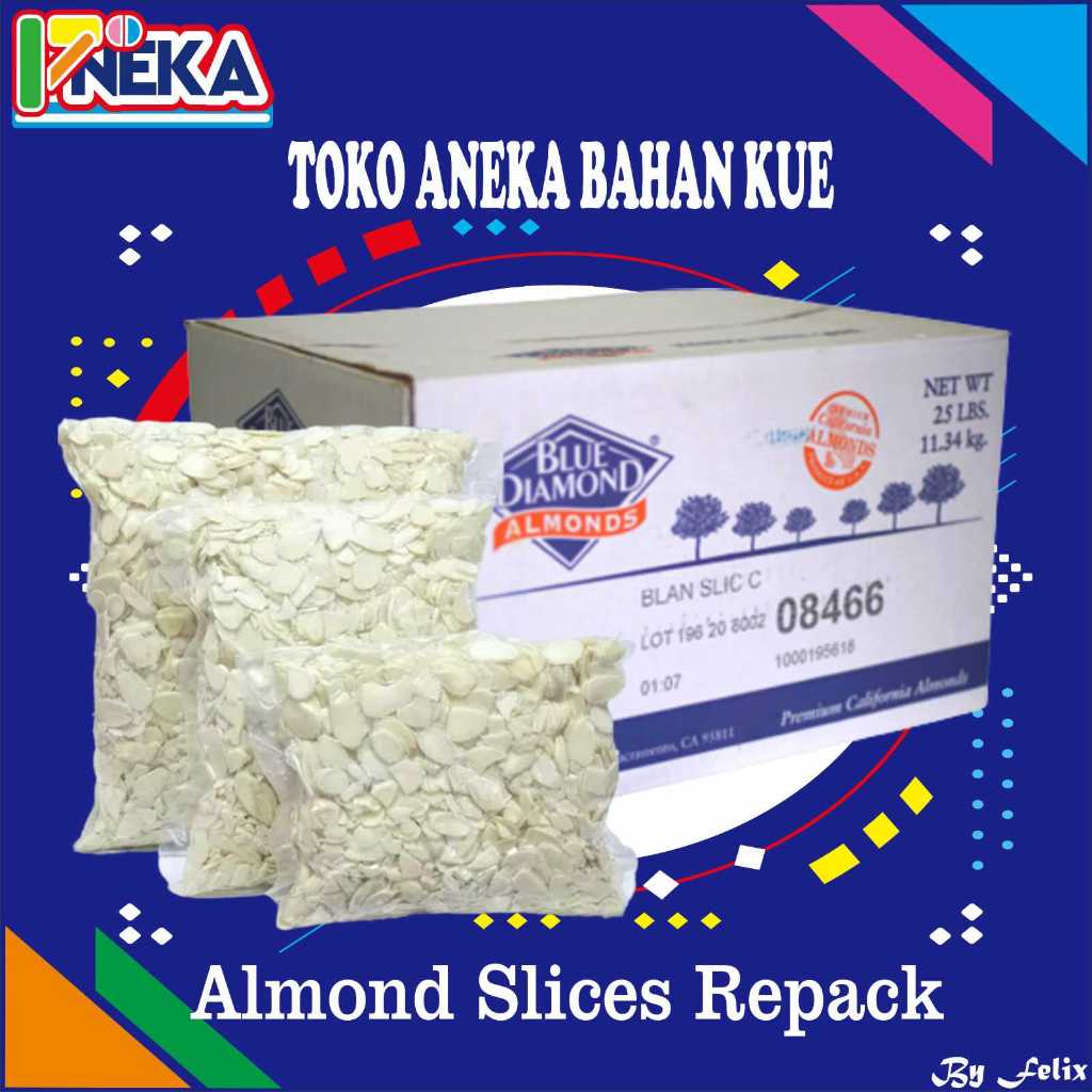 

Kacang Almond Slice 1kg (repack)