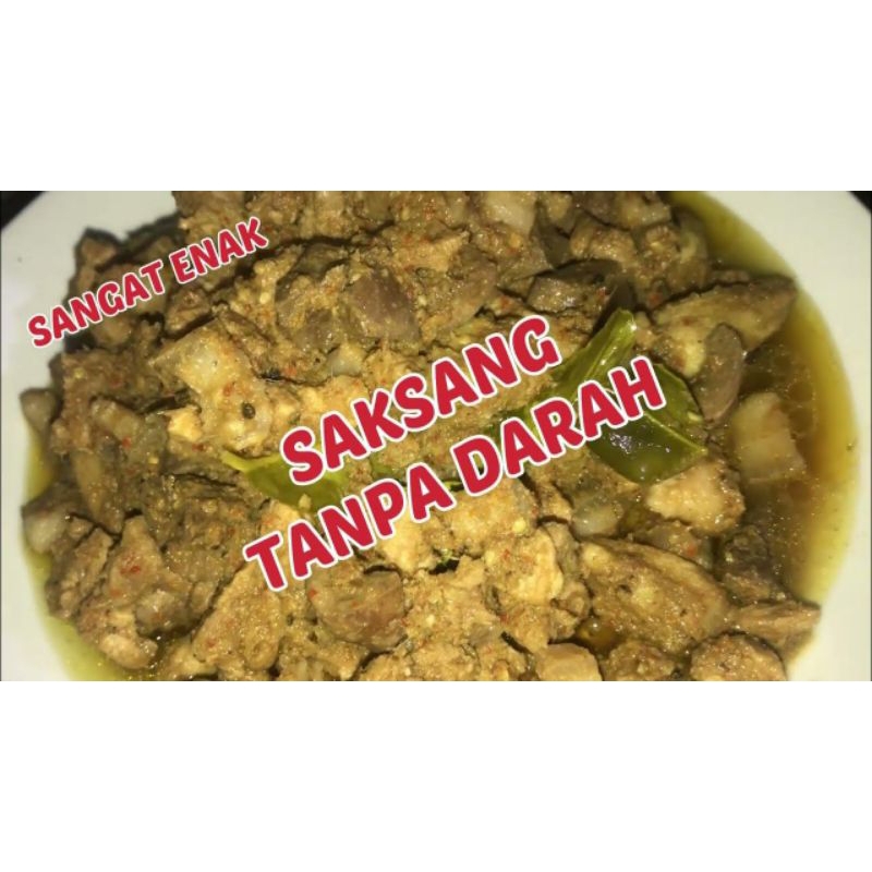 

saksang B2 tanpa darah