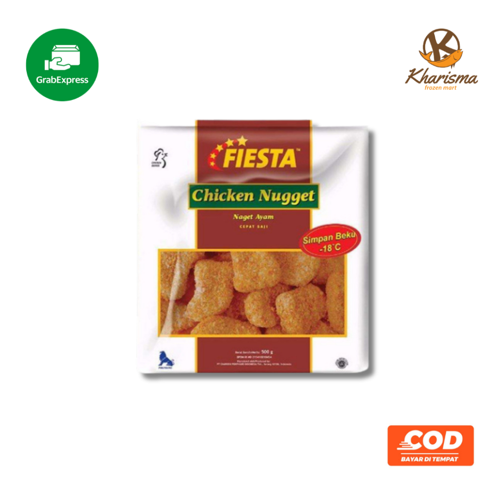 

Fiesta Chicken Nugget 250g Frozen Food (Khusus Sumbar)