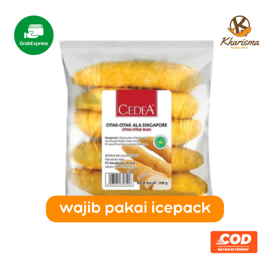 

Cedea Otak Otak Singapore Frozen Food 500g