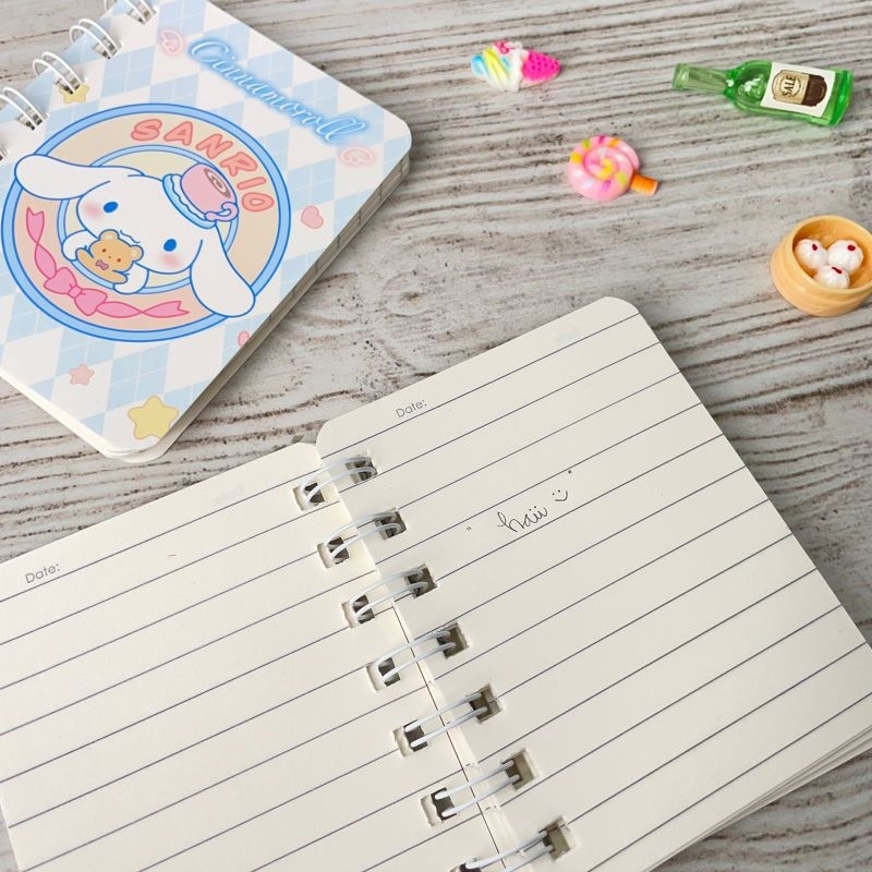 

Buku Notebook Sanrio Kecil Binder Sanrio Ukuran A7 Binder Melody Cinamorol Kuromi Alat Tulis Sekolah Kekinian Termurah