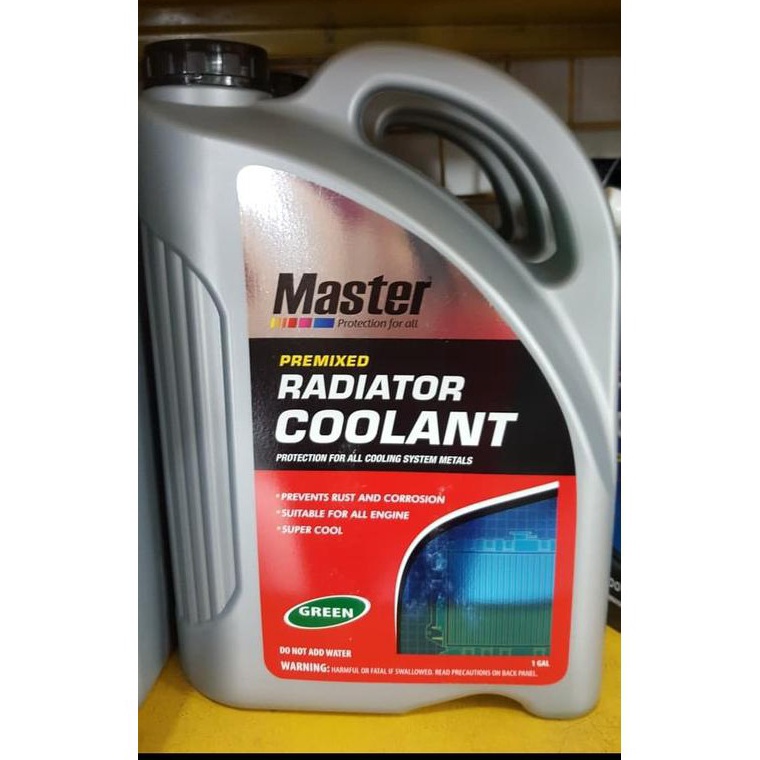Air Radiator Coolant Master Premixed Green 4 lt 63773  Kirim Sekarang