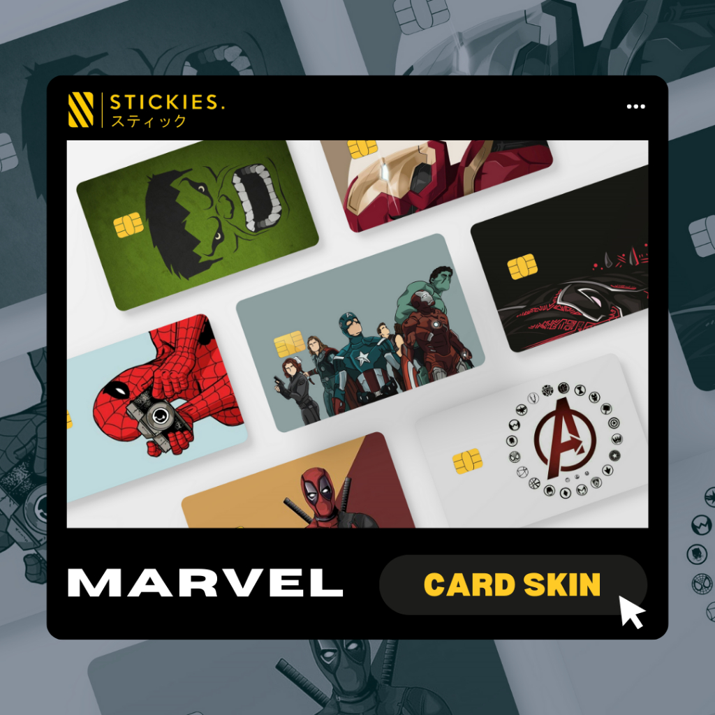 

Card Skin/Sticker Kartu "Marvel" | high quality | vinyl | murah