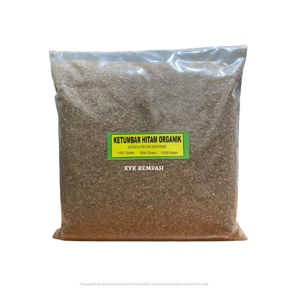 Ketumbar HITAM ORGANIK Premium BUBUK [500 gram] | Ketumbar Hitam JSR