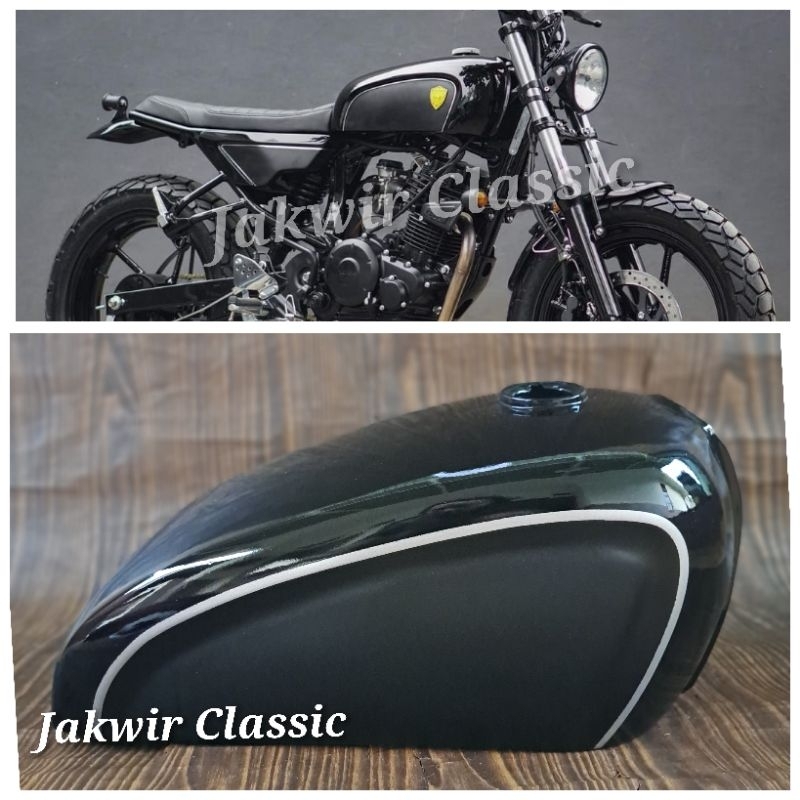 Tangki japstyle Tangki custom  bratstyle scrambler bobber caferacer tracker cb gl mp tiger scorpio t