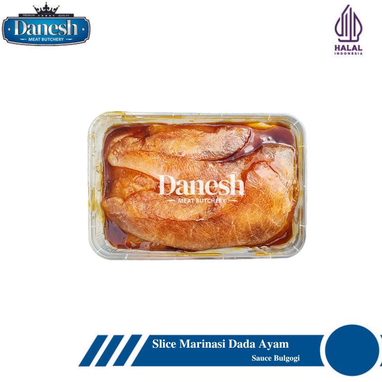 

GROSIR MURAH Slice Marinasi Dada Ayam Makanan Beku Halal
