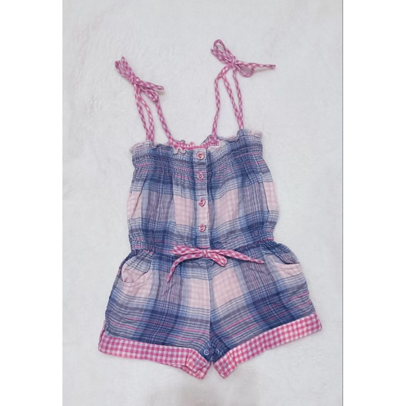 [PRELOVED] GINGERSNAPS Tiny Overall Baby Girl- ORIGINAL