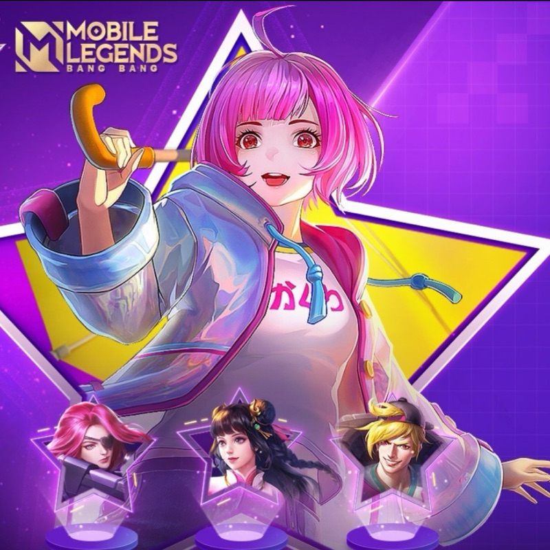 RENTAL/SEWA KOSTUM COSPLAY KAGURA RAINY WALK HERO MLBB MOBILEGUENS Hero ML