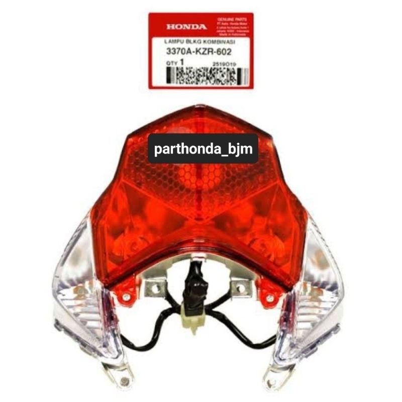 3370A-KZR-602 Light Rear Comb Set VARIO 125 OLD LAMPU BELAKANG VARIO 125 2013 LAMPU BELAKANG KZR KAC