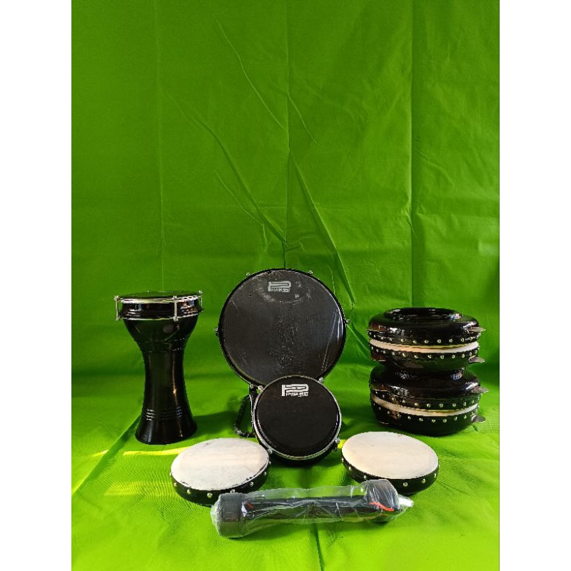 1 full Set Hadroh Standar Dumbuk Kumplit