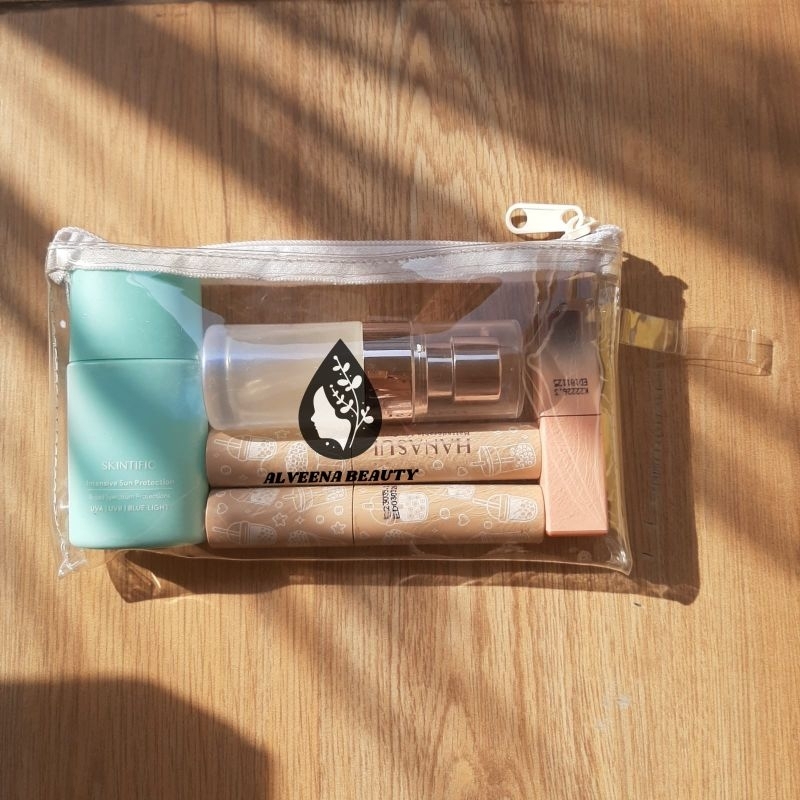 POUCH SKINCARE CUSTOM/Pouch Skincare Murah Unik Custom