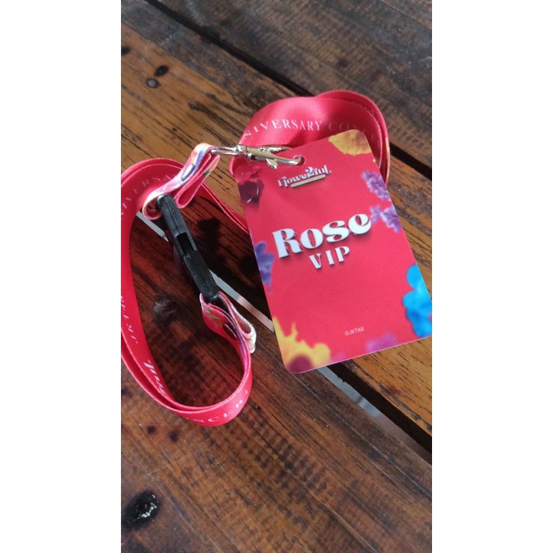 Lanyard Benefit Rose Jkt48