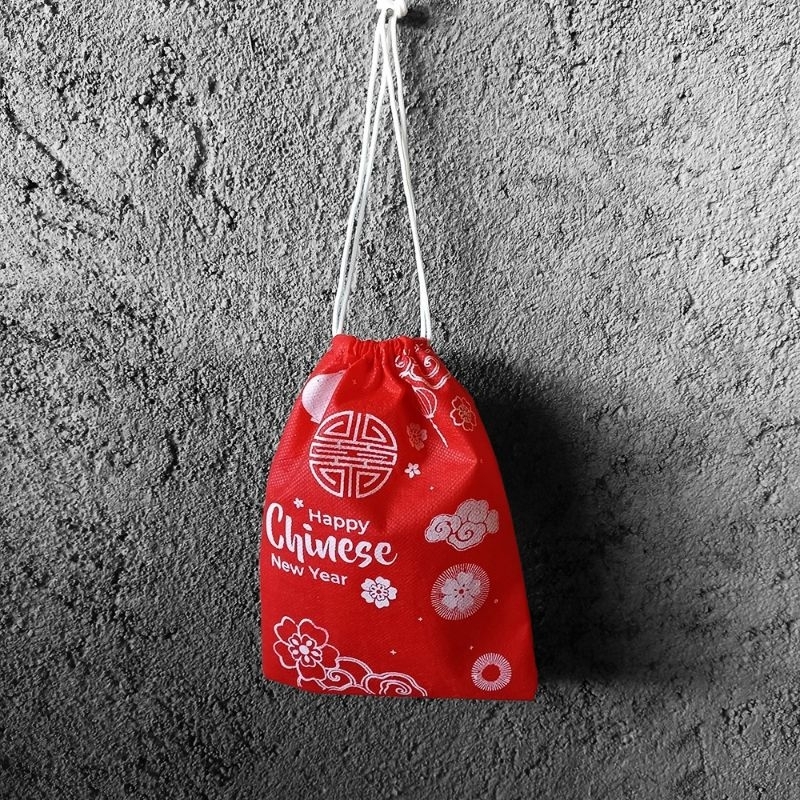 

Kantong Angpao - Chinese New Year String Bag - Serut Imlek Murah