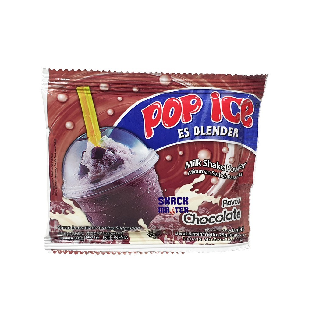 

POP Ice Blender Rasa COKLAT - Netto 25 gr (1SACHET)