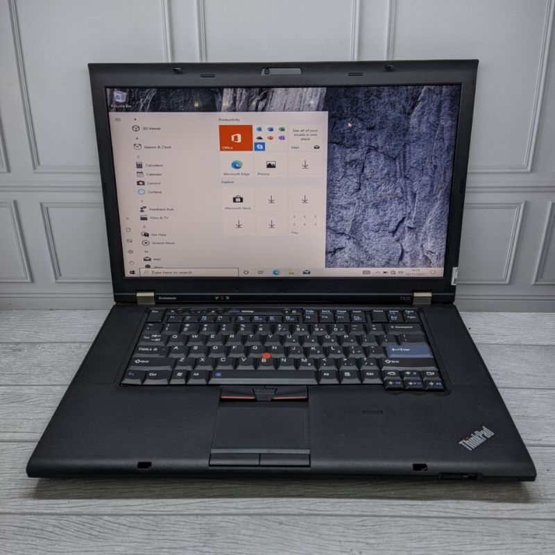 Laptop Lenovo Thinkpad T520 Core i5 RAM 16 GB SSD Layar 15.6 inch