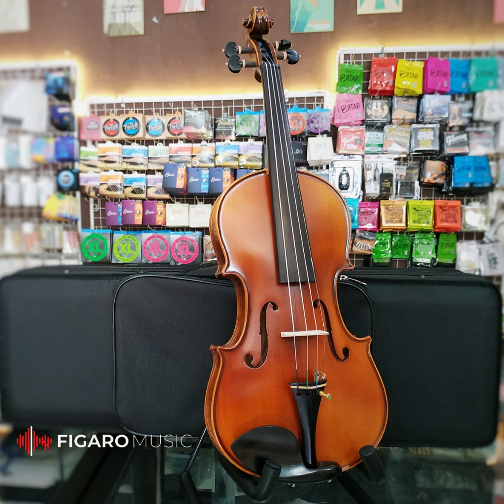 Biola / Violin Francesco Ligetti, 4/4 Model Stradivari, Italy