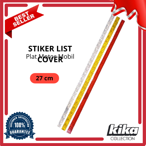 Stiker Reflektor Cover Plat Nomor Motor/Mobil Plat Nomor mata Kucing